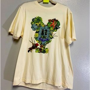 Mickey Mouse plant themed T-shirt